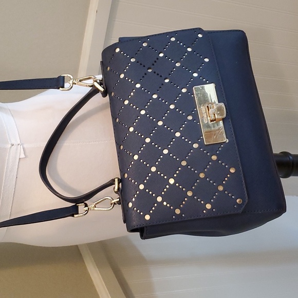 MICHAEL Michael Kors Handbags - Michael Kors navy Callie crossbody